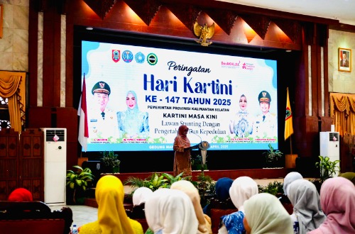 Ketua TP PKK Kotabaru Suci Anisa Rusli