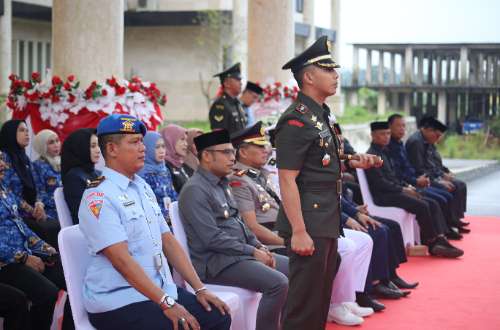 Peserta upacara Harkitnas ke-117 di Kotabaru terdiri dari unsur TNI, Polri, ASN, dan tokoh masyarakat.