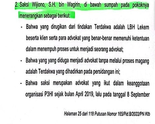Diduga Beri Keterangan Palsu di Bawah Sumpah Sidang PN Kotabaru, Wijiono Sekjend P3HI Akan Dilaporkan Ketua Lekem 7 IMG 20250617 WA0092 11zon