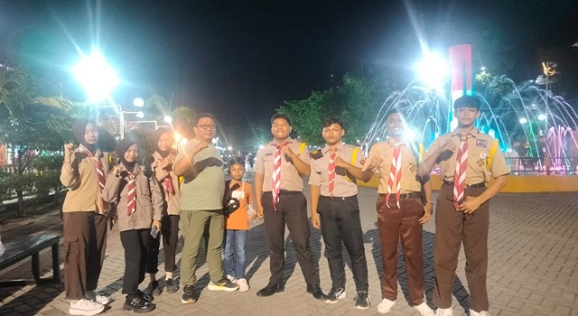 Saka Bhayangkara Polres Kotabaru Turut Amankan Malam Natal 2025 1 IMG 20251225 WA0008 11zon