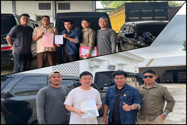 Tim Hukum Basa dan Rekan mendampingi klien Indra Gunawan Tedja saat proses serah terima barang bukti berupa kendaraan dan dokumen di gudang barang bukti Kejaksaan Negeri Tanah Bumbu, sebagai tindak lanjut putusan Pengadilan Negeri Batulicin dalam perkara penggelapan dana senilai Rp2,4 miliar.