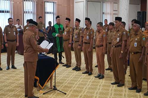 Bupati Kotabaru Lantik Puluhan Pejabat, Siap Perkuat Kinerja Pemerintahan